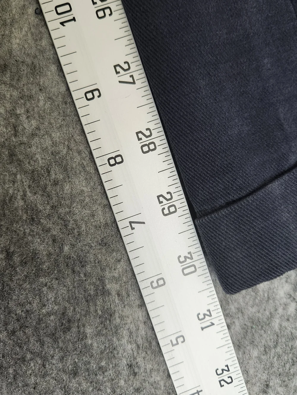 Men's Navy Linen Blend Dress Pants